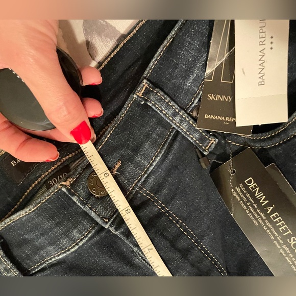 Banana Republic Sculpt Skinny Jeans NWT Size 10 - Picture 6 of 10